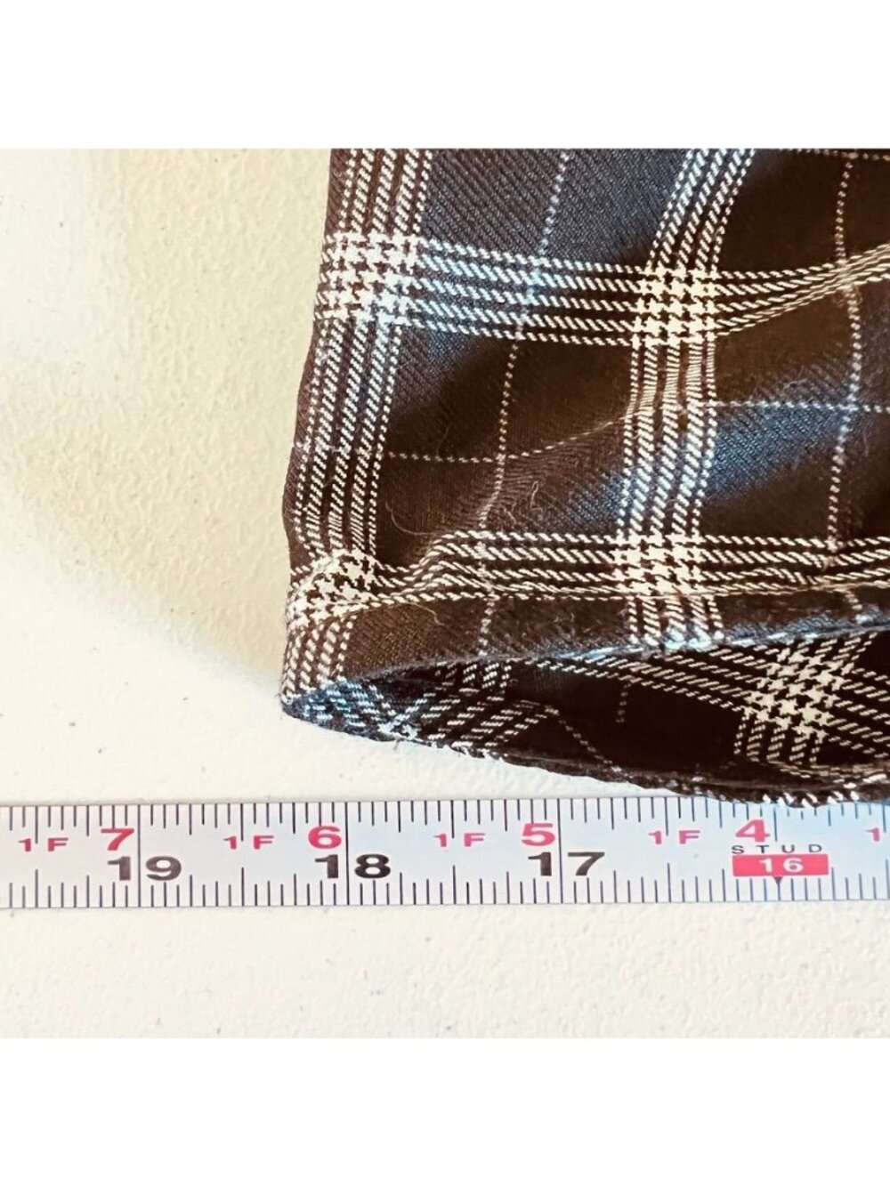 Plaid Womens Sz M Skater Mini Dress Clueless Preppy Coquette Dark Academia Y2K - Picture 4 of 14